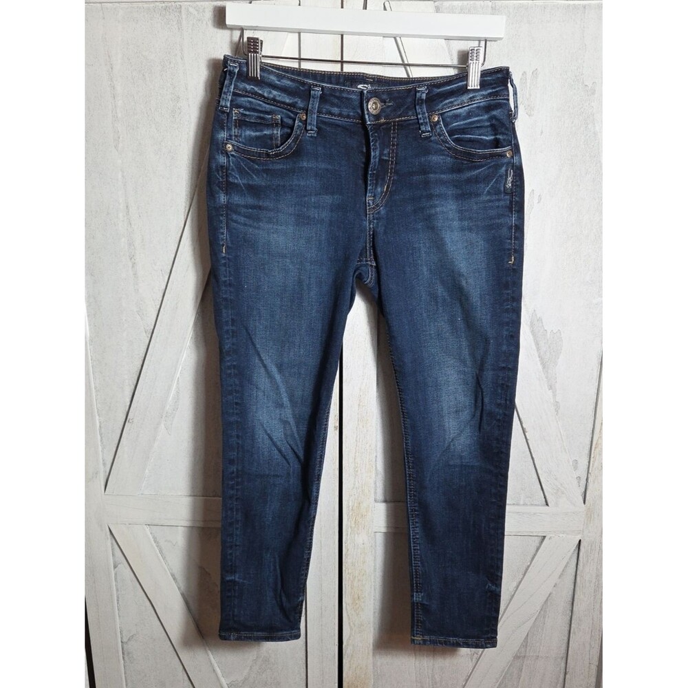 Silver Jeans Suki Skinny Crop Jeans Size 29